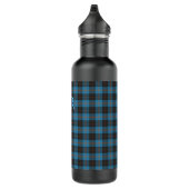 Bouteille D'eau Vos initiales sur Angus District tartan antique (Droite)
