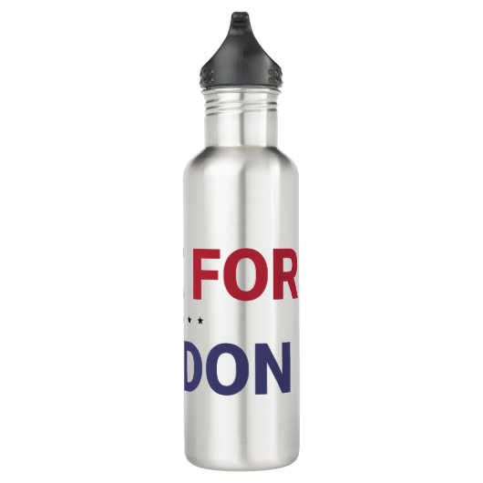 Bouteille D'eau Vote pour le Don (élection américaine de 2020) (Droite)