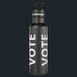 BOUTEILLE D'EAU VOTER<br><div class="desc">Rappelez aux gens de voter avec cette bouteille d'eau.</div>
