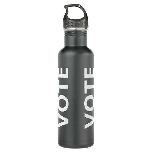 BOUTEILLE D'EAU VOTER (Dos)