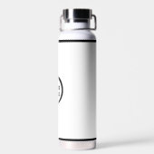Bouteille D'eau Votre entreprise de logo (Arrière)