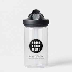 Bouteille D'eau Votre logo d'entreprise et site Web de l'entrepris