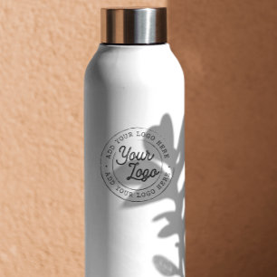 Bouteille D'eau Votre logo d'entreprise personnalisé vide