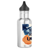 Bouteille D'eau Votre Voix Est Unique 2 (Gauche)