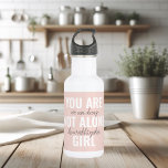 Bouteille D'eau Vous N'Êtes Pas Une Seule Fille Citation De Motiva<br><div class="desc">Vous N'Êtes Pas Une Seule Fille Citation De Motivation Positive</div>