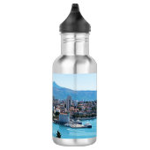 Bouteille D'eau Vue aérienne du front de mer de la ville de Split, (Droite)