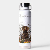 Bouteille D'eau Wachtelhund allemand (Arrière)