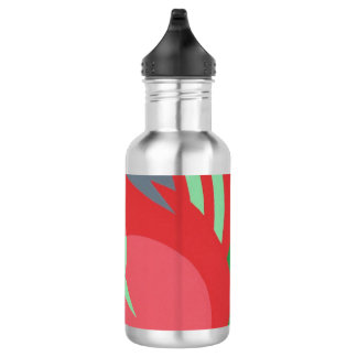 Bouteille D'eau Warm Tones Contemporary Water Bottle