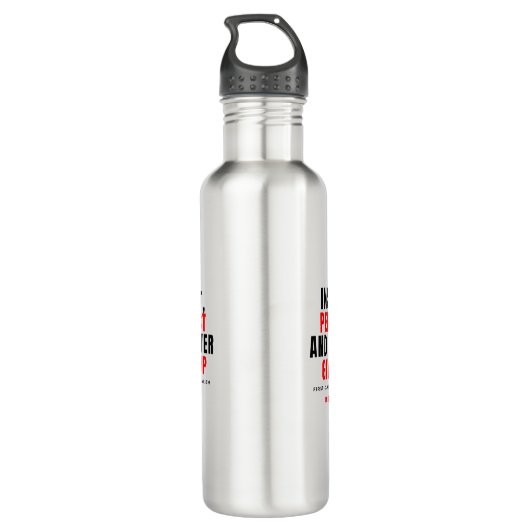 Bouteille D'eau Water Bottle - Never Stop (Dos)