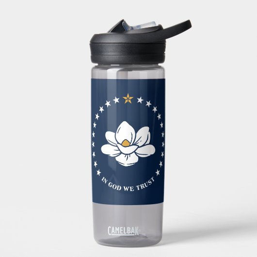 Bouteille D'eau Water bottle with flag of Mississippi, USA (Gauche)