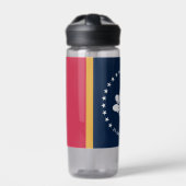Bouteille D'eau Water bottle with flag of Mississippi, USA (Extérieur)