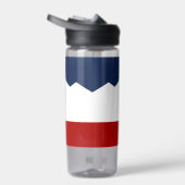 Bouteille D'eau Water bottle with new flag of Utah, USA (Droite)