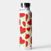 Bouteille D'eau Watermelon Heart Valentine's Day Free Palestine (Plage)