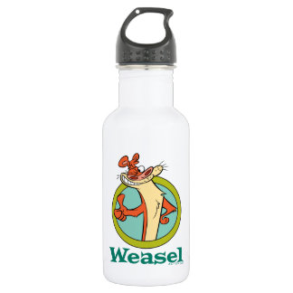 Bouteille D'eau Weasel Thumbs Up Character Graphic