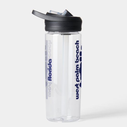 Bouteille D'eau West Palm Beach Floride (Droite)