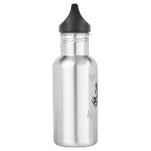 Bouteille D'eau Whisperer bleu Jay (Gauche)