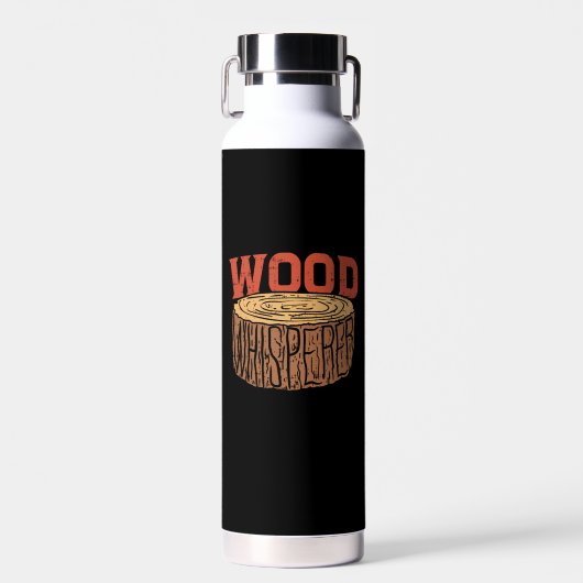 Bouteille D'eau Whisperer en bois (Avant)