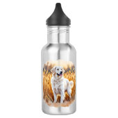 Bouteille D'eau White Golden Retriever Dog (Gauche)