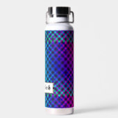 Bouteille D'eau White Mesh Moire par Kenneth Yoncich (Arrière)