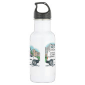 Bouteille D'eau White Van Man Business Promotion (Dos)
