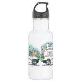 Bouteille D'eau White Van Man Business Promotion (Devant)