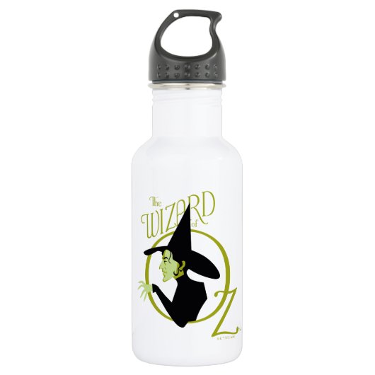 Bouteille D'eau Wicked Witch™ L'Assistant Du Logo Oz™ (Devant)