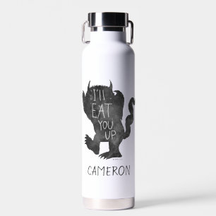 Bouteille D'eau Wild Thing   Je vais vous manger   Ajouter Votre N