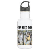 Bouteille D'eau Wild Things and Max Swinging From Trees (Devant)