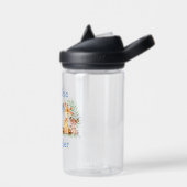 Bouteille D'eau Wild Un 1er anniversaire Safari Animaux Bleus (Gauche)