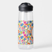 Bouteille D'eau Wildflower Floral Pattern Bottle – Boho Garden (Avant)