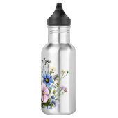Bouteille D'eau Wildflowers & Add your name  (Droite)