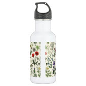 Bouteille D'eau Wildflowers collage (Dos)