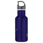Bouteille D'eau Wildflowers & Stainless Steel Water Bottle (Dos)