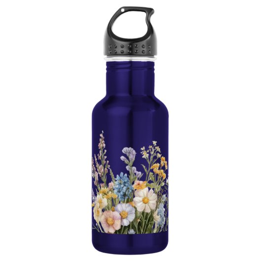 Bouteille D'eau Wildflowers & Stainless Steel Water Bottle (Devant)