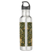 Bouteille D'eau William Morris Honeysuckle Vert Floral (Dos)