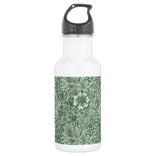 Bouteille D'eau william morris marigold fleurs vertes