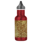 Bouteille D'eau William Morris Marigold Motif de fleurs antiques (Gauche)