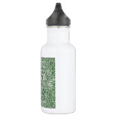 Bouteille D'eau william morris marigold vert floral fleur (Droite)