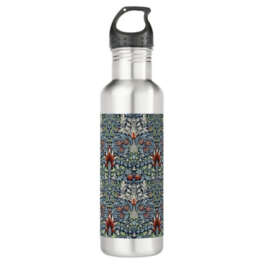 Bouteille D'eau William Morris Snakeshead Floral Classique Botaniq (Devant)