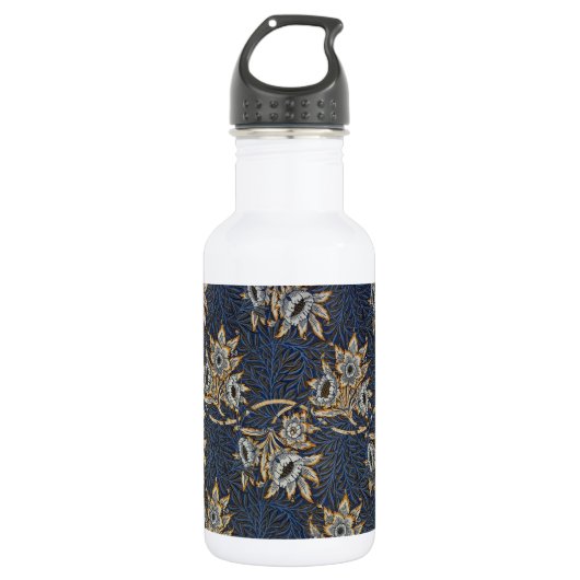 Bouteille D'eau William Morris Tulip Willow Blue Motif (Devant)
