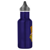 Bouteille D'eau Willy Wonka Stenciled Face Graphic (Gauche)