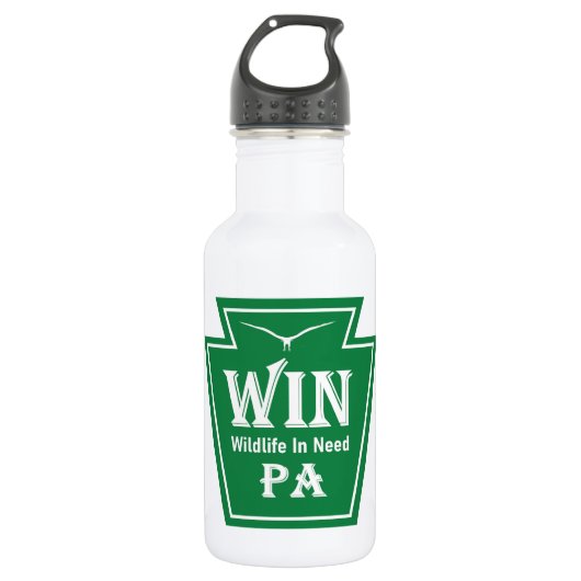 Bouteille D'eau WIN Logo Water Bottle (Devant)