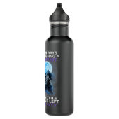 Bouteille D'eau Wolf Je regarde les deux avant de traverser une al (Droite)