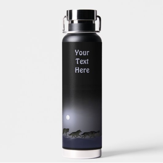 Bouteille D'eau Wolf Pack (Arrière)