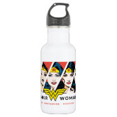 Bouteille D'eau Wonder Woman Comic Evolution Graphic (Devant)