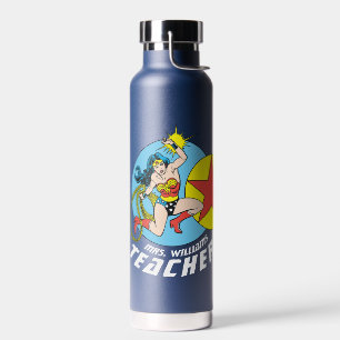Bouteille D'eau Wonder Woman Étoile rouge enseignant