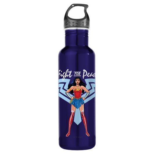 Bouteille D'eau Wonder Woman - Lutter Pour La Paix (Devant)