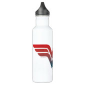 Bouteille D'eau Wonder Woman Red Blue Gradient Logo (Gauche)