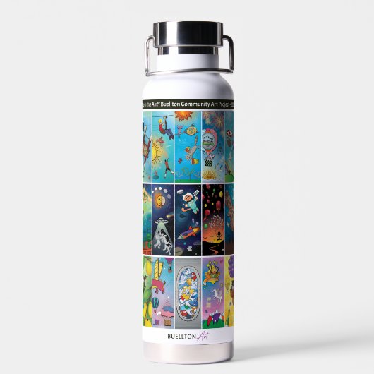 Bouteille d'eau - Wonderland (Arrière)