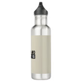 Bouteille D'eau Work Hard Dream Big Motivational Inspirational (Droite)